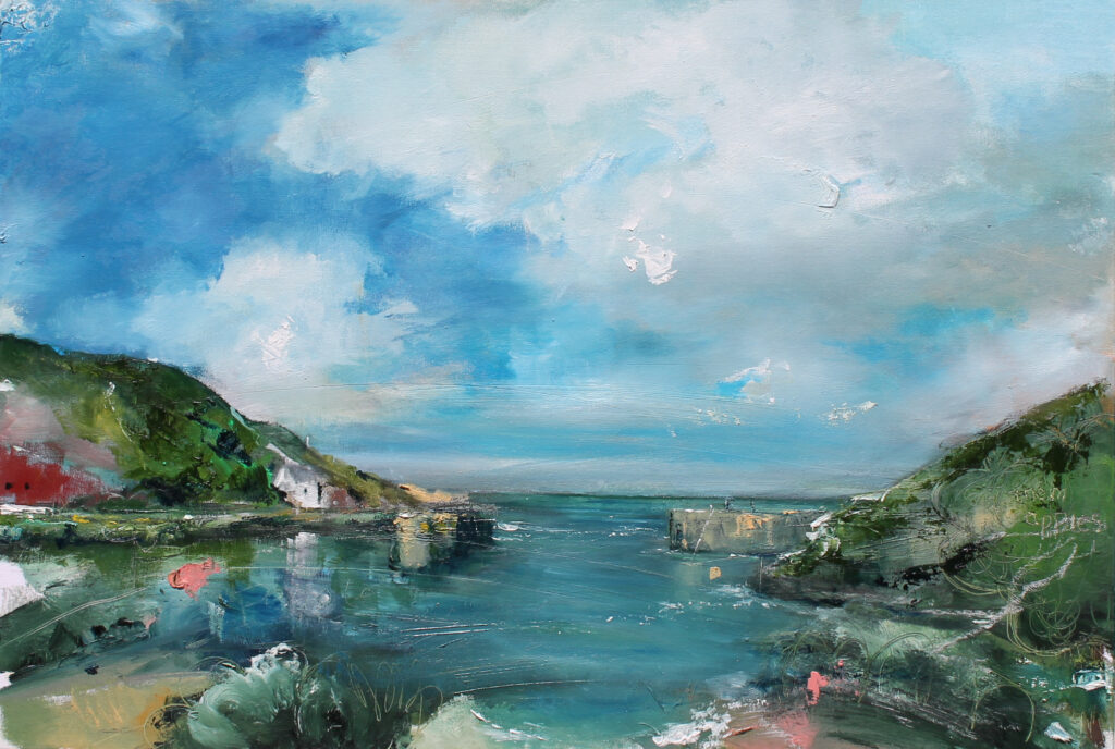 Adam DeVille ‘A Summer poem for Porthgain’ Harbour Lights Gallery