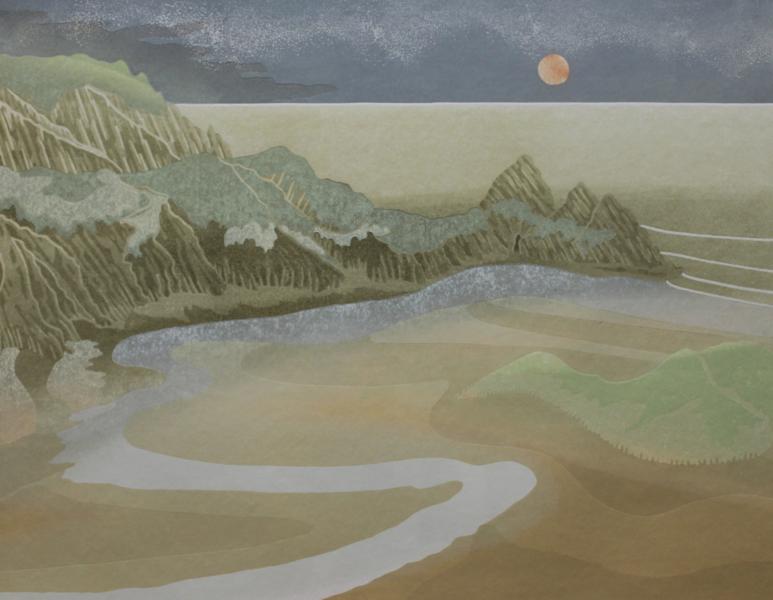 bernard-green-spring-at-three-cliffs-bay-gower