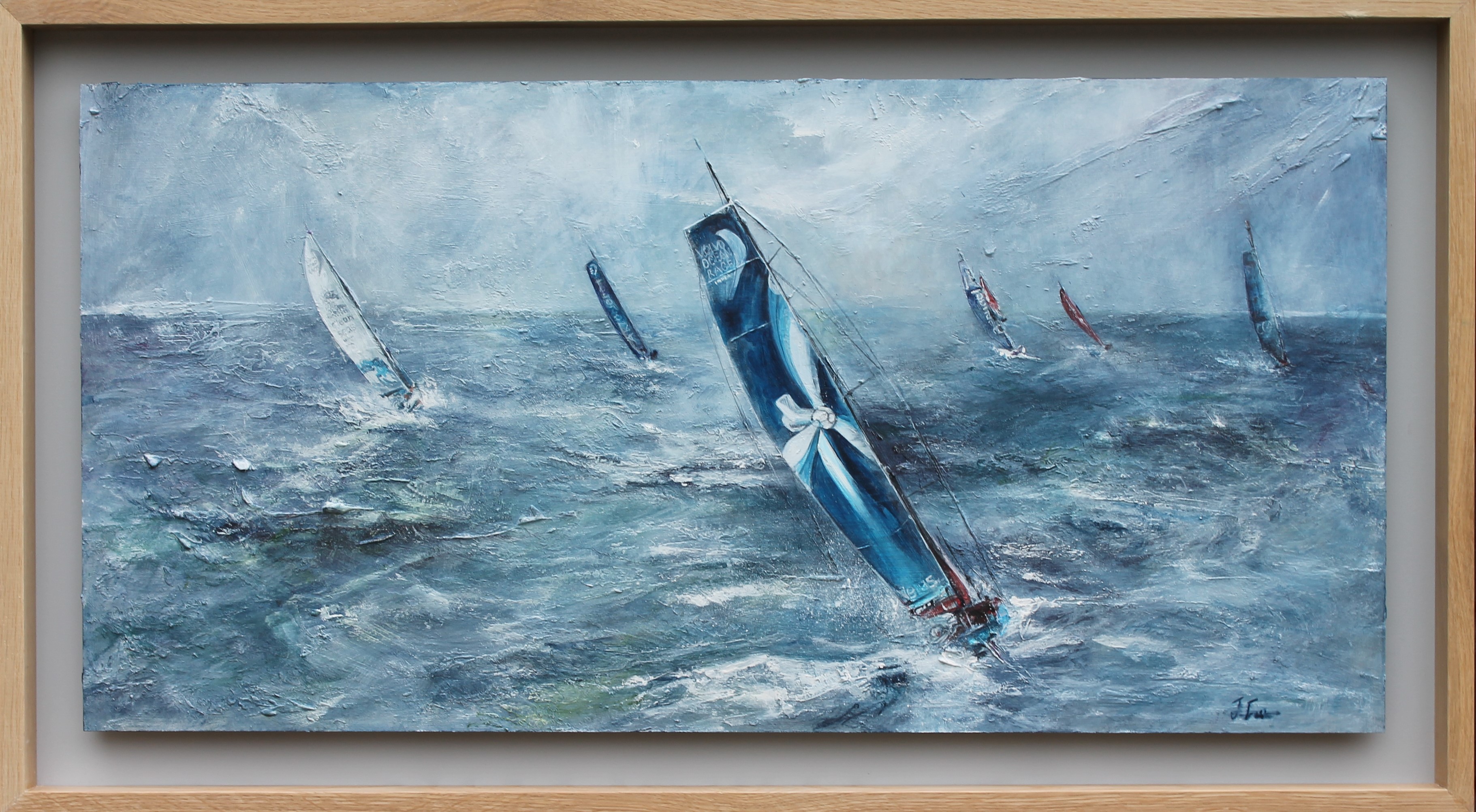 Jo Frost - Volvo ocean race 1 - Framed
