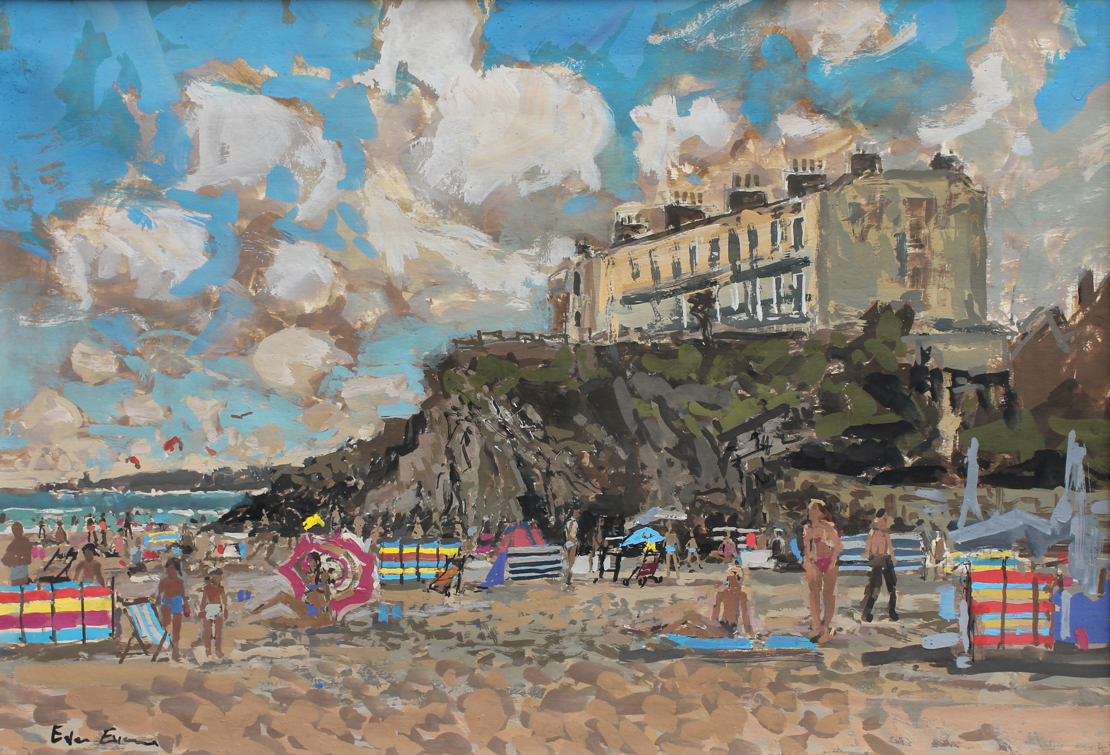 Eden Evans - St.Catherines beach, Tenby