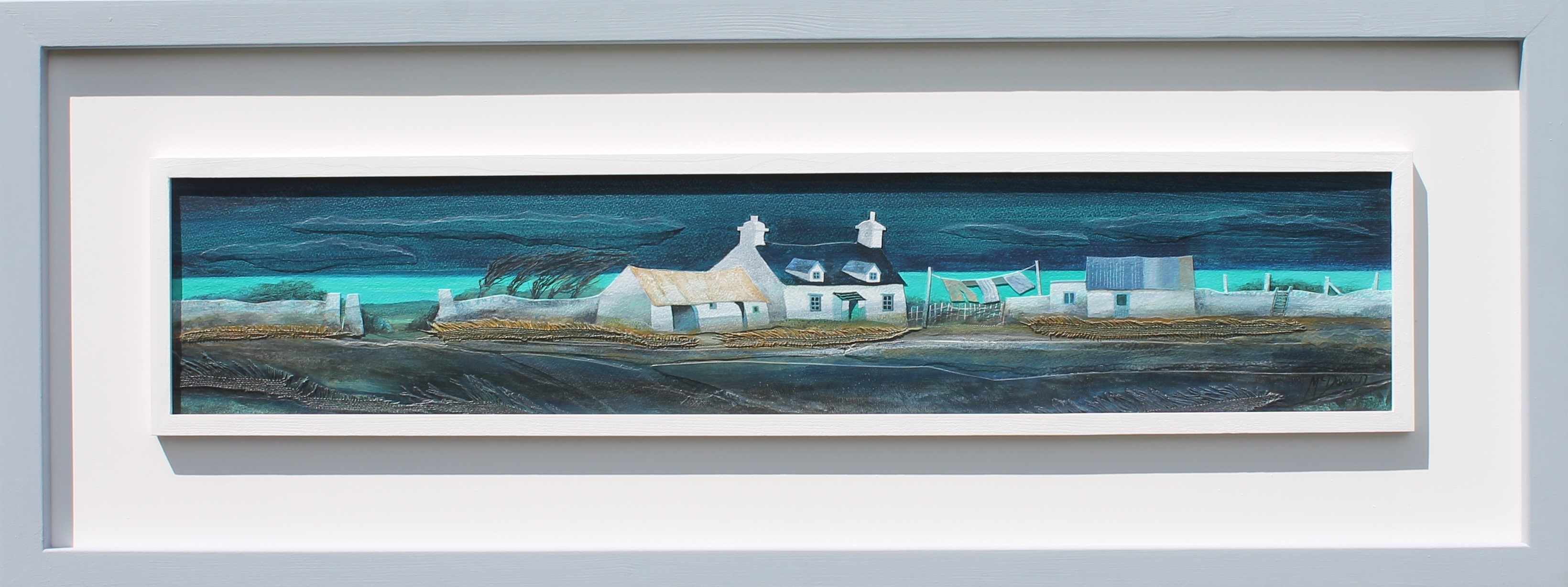 Gillian McDonld - Penberri Farm II - Framed
