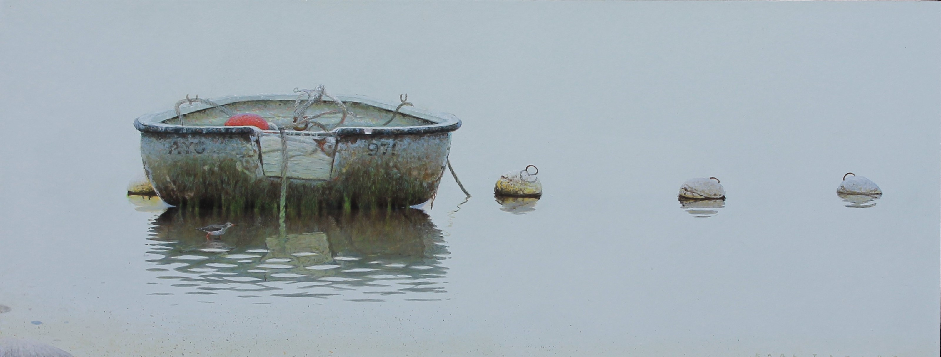 Karl Taylor - In the shallows- redshank