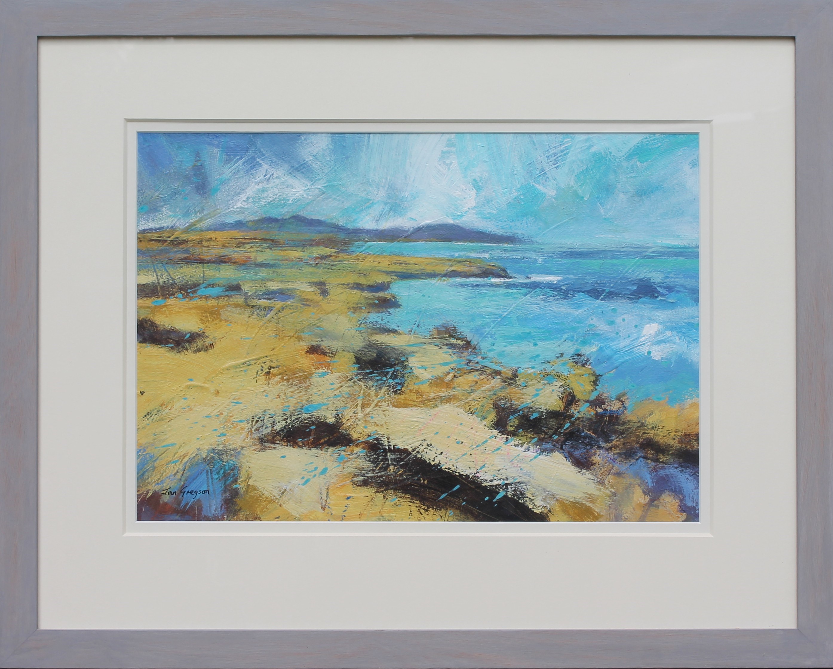 Jan Gregson - Bright Day, looking to Ramsey