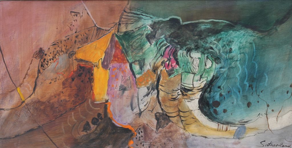 Graham Sutherland - rock and tree forms